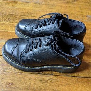 Dr. Martens black shoe US size 8.